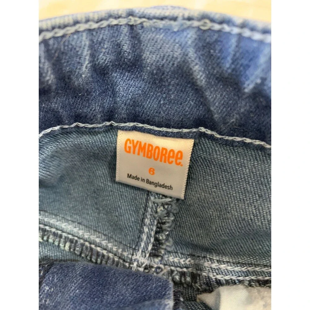 GYMBOREE GIRLS JEANS SHORTS SIZE 6